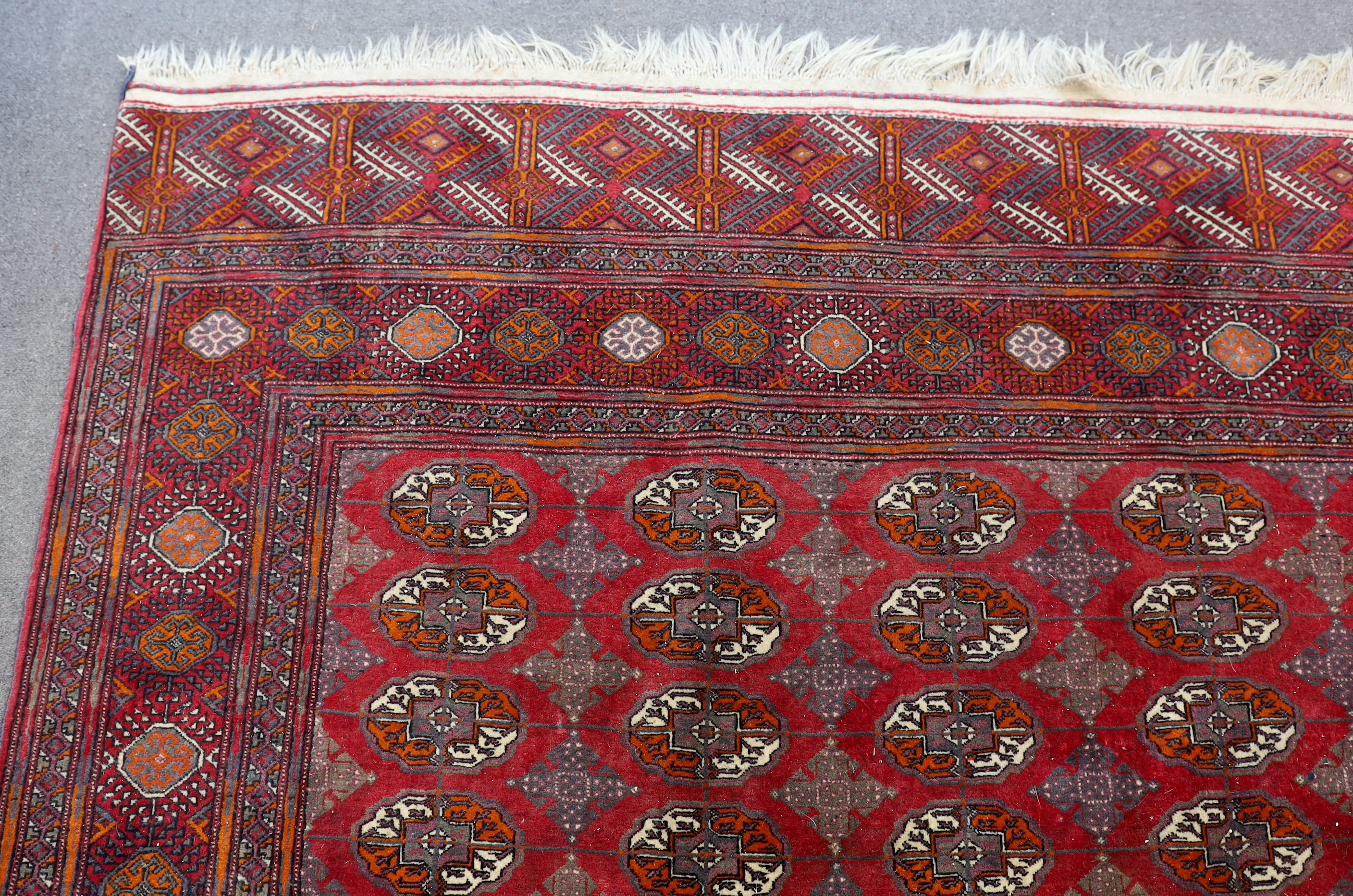 A Bokhara carpet, 290 x 202cm